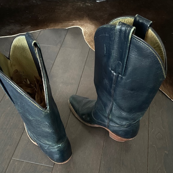 FRYE knee high cowboy boots - Picture 5 of 6